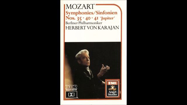 Symphony No. 40 - Wolfgang Amadeus Mozart, Herbert von Karajan [Cassette Rip] смотреть онлайн