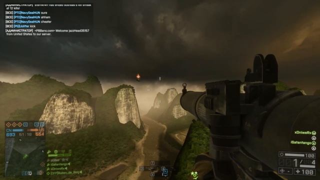 Не садись в самолет, пока я на сервере! | BF4 смотреть онлайн