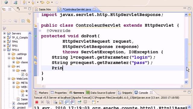 cours JEE: - Architecture - HTTP - Servlet - JSP - JSTL - MVC. смотреть онлайн