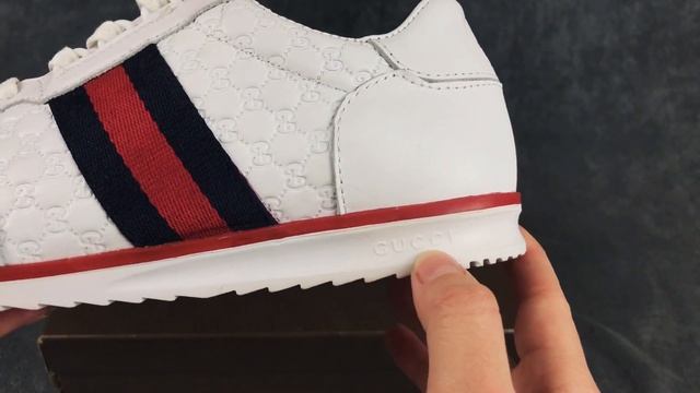 Gucci WEB sneakers REVIEW. Обзор мужских кроссовок Гуччи Веб в чером и белом цвете смотреть онлайн