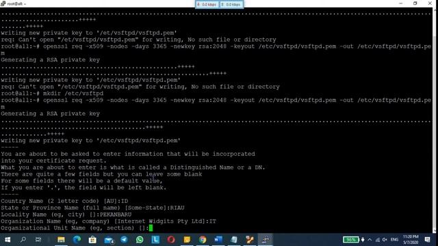 Konfigurasi FTP server Ubuntu Server 20.04 LTS MENGGUNAKAN OPENSSL [TERBARU, MUDAH, LENGKAP] смотреть онлайн
