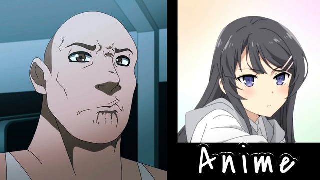 ANIME vs REDDIT The rock reaction meme #19 смотреть онлайн