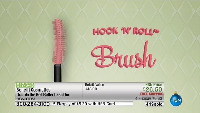 Benefit Cosmetics Double the Roll Roller Lash Duo смотреть онлайн