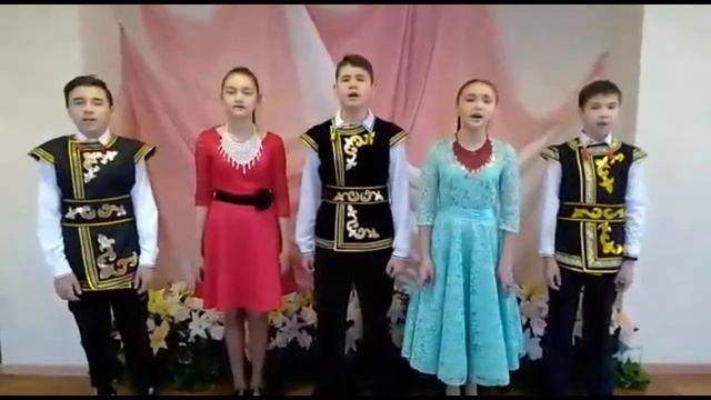 Флешмоб, посвященный Дню башкирского языка детского вокального ансамбля "Шатлык" смотреть онлайн