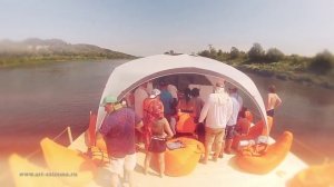 Сплав на плоту по реке Ока