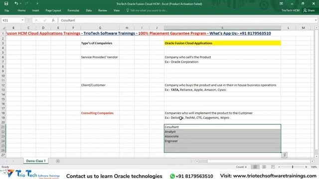 Oracle Fusion HCM Techno Functional Online Training Demo Class 1 27th May 2023 BY Mr.Kumar| TrioTec смотреть онлайн
