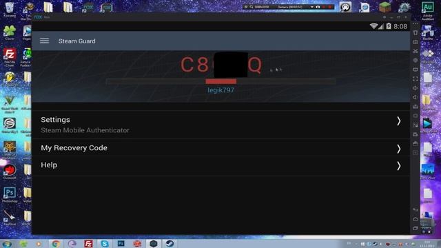 Как подключить мобильный аунтифекатор стим не на телефон, а на комп! И как обмениваться? смотреть онлайн