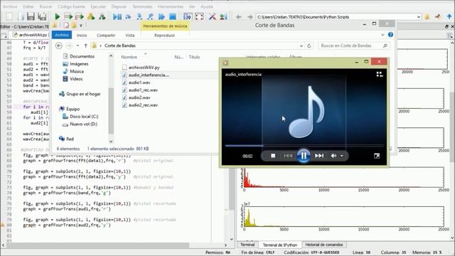 Manejo de wav con python смотреть онлайн