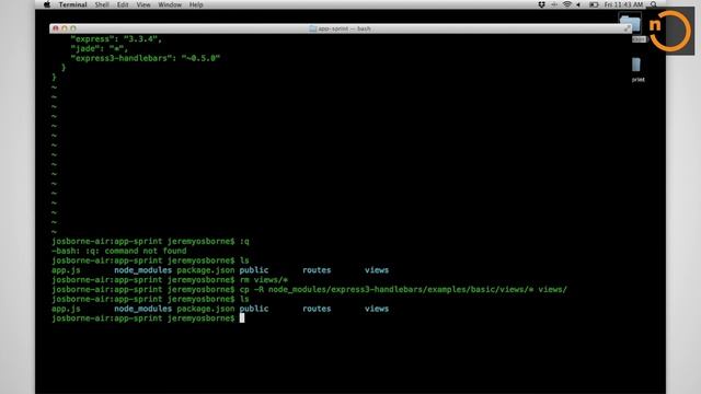 Node.js: A Jumpstart for Devs - 03 - Handlebars: Switching the Template Engine смотреть онлайн