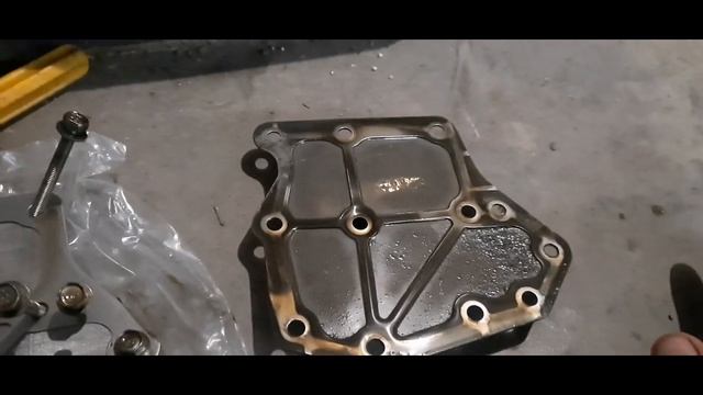 Замена фильтра в АКПП ниссан  с полной заменой масла..mp4