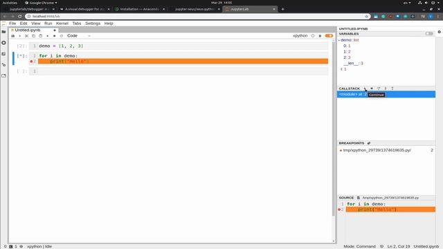 Visual Debugger for Jupyter Lab/IPython Notebooks | Installation, Code Examples & Debugging смотреть онлайн