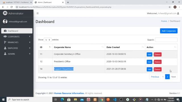 Human Resource Information Using PHP/MySqli(Object Oriented)Complete Free Sourcecode смотреть онлайн