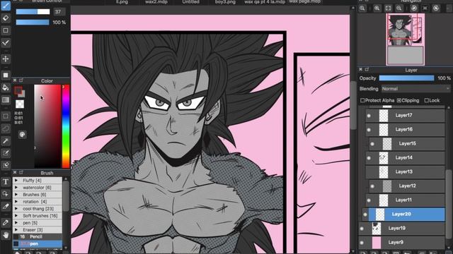 HOW TO USE SCREENTONES | Medibang Tutorial смотреть онлайн
