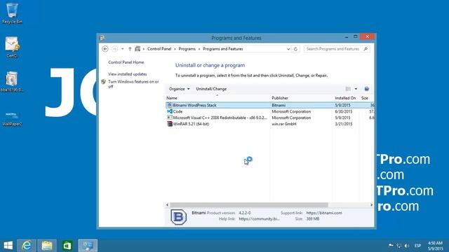 Desinstalar Bitnami Wordpress Stack de Windows смотреть онлайн