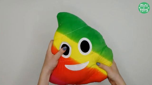 Мягкая игрушка "Радужная какашка" смотреть онлайн
