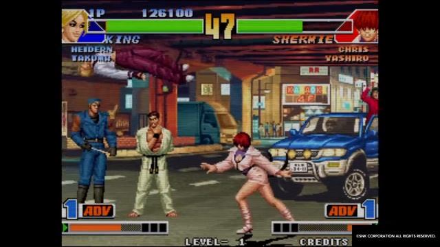 ACA NEOGEO THE KING OF FIGHTERS '98 - Gameplay Takuma Top, King nerfada? - Modo Arcade смотреть онлайн