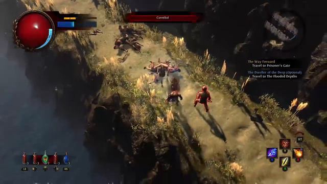 Path of Exile BETA Xbox Witch Gameplay 5 смотреть онлайн