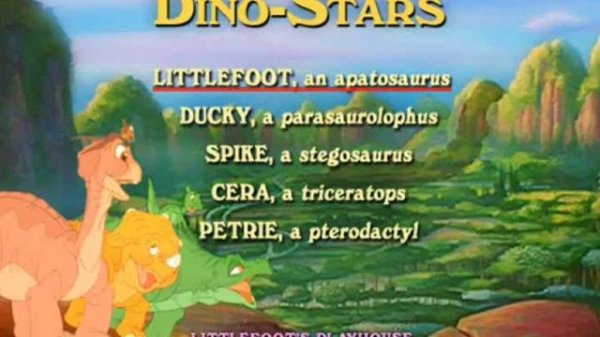 The Land Before Time 2007 DVD Menu Walkthrough