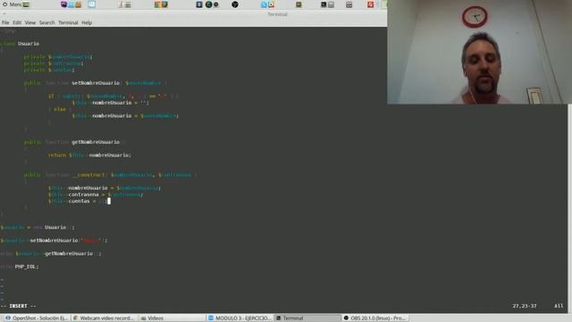 Diseño de un constructor de una clase Usuario en PHP смотреть онлайн