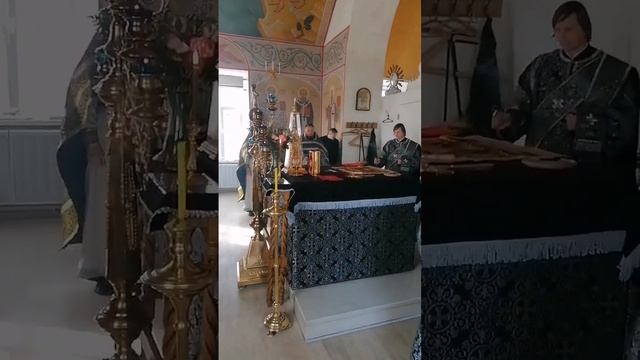 Протоиерей Александр Филиппов совершил Литургию Преждеосвященных Даров 12 апреля 2023 года. смотреть онлайн