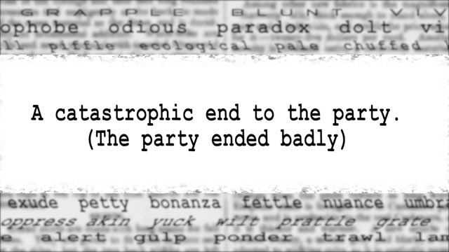 What does CATASTROPHE mean? English word definition смотреть онлайн