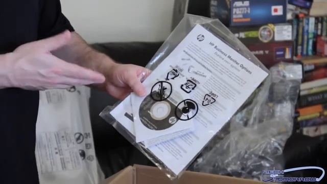 HP ZR2740w 27' LED Backlit IPS LCD Monitor Unboxing and Hands On смотреть онлайн