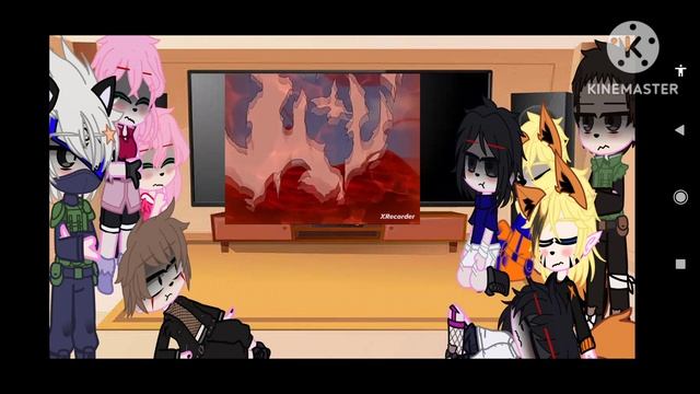 Реакция персонажей Наруто на бой Наруто и Орочимару        (~Tashikk~)