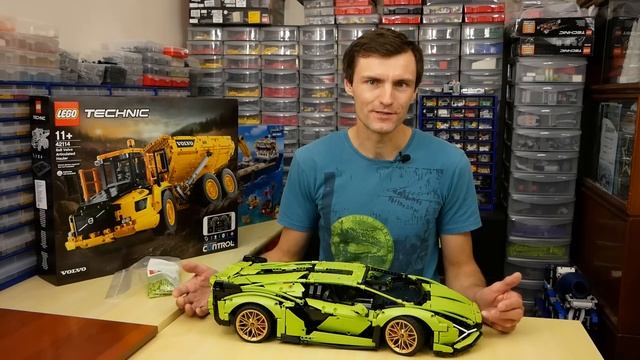ЛЕГО приехало: детали для Lamborghini 42115 и набор Volvo 42114 на обзор смотреть онлайн