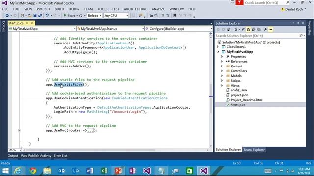 ASP.NET MVC 6 and Visual Studio 2014 (now with integrated Web API!) смотреть онлайн