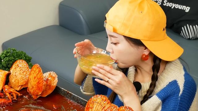 핵맵! 문어 ? 랍스터 테일 해물찜 먹방 & 레시피 ? Spicy Octopus & Lobster Seafood Boil Recipe Mukbang ASMR Ssoyoung