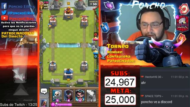 Ya Falta Poco para Arena Legendaria - Clash Royale - Multi Torneos, Cofres y Mas - En Español смотреть онлайн