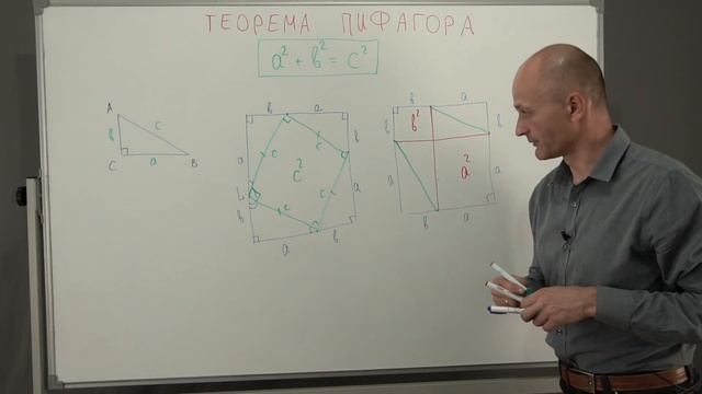 Теорема Пифагора. смотреть онлайн