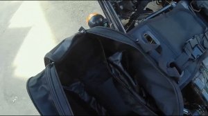 Тканевые боковые сумки кофры на Bajaj Boxer