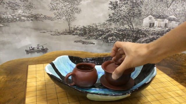 Гайвань # 21630, исинская глина, 130 мл./Gaiwan, yixing clay, 130 ml. смотреть онлайн