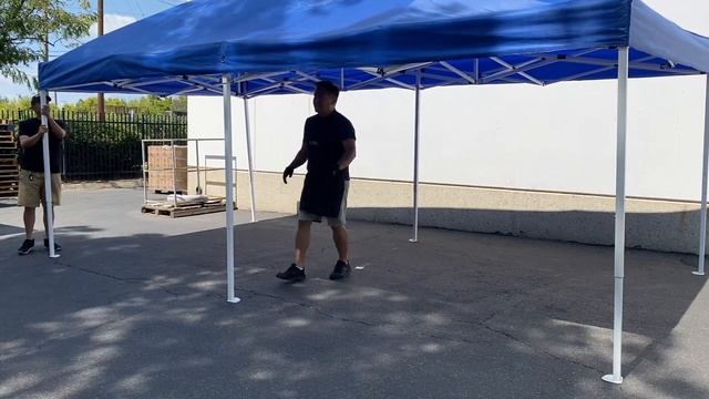 Koval Outlet - How to setup and takedown 10x20 Pop Up Canopy Tent смотреть онлайн