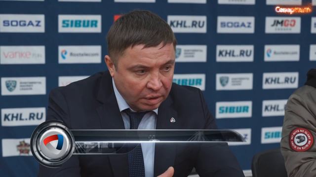 03.12.2016. ХК Куньлунь РС - Северсталь. Послематчевая пресс-конференция. смотреть онлайн