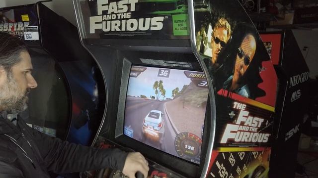 Arcade Cabinet Pickup - The Fast and the Furious!!! смотреть онлайн