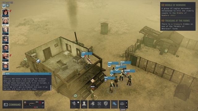 Jagged Alliance 3 Прохождение #80 Заглянем на ферму