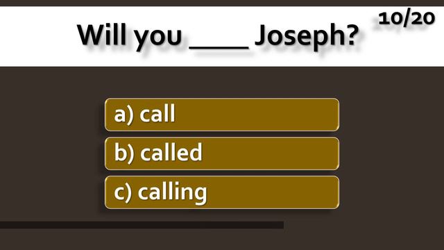 Future Simple Tense | English Grammar Test