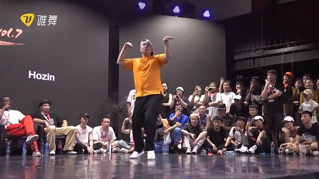 Slim Boogie Vs Hozin - Dance Vision Vol.7 Popping Battle Best 16