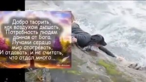 Хорошая песня о милосердии и доброте!!!