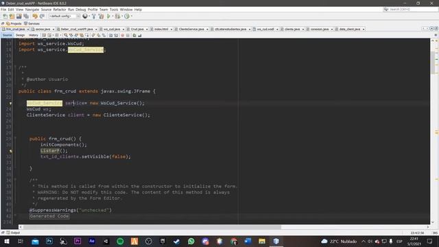 Java Netbeans 8.2 | Crud con Web Service + aplicación de escritorio. смотреть онлайн