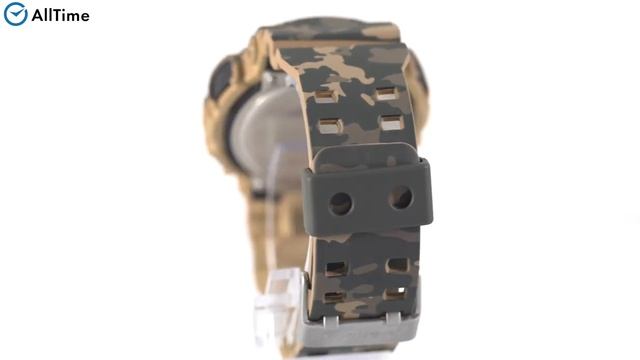 Обзор часов Casio G-SHOCK GA-100CM-5A с хронографом. Японские наручные часы смотреть онлайн