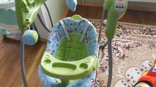 Электрокачели Graco для детей смотреть онлайн