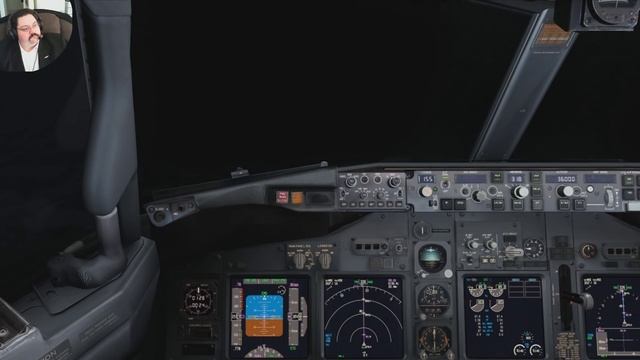 PMDG 737-900 Crosses the Gulf of Mexico on Vatsim смотреть онлайн