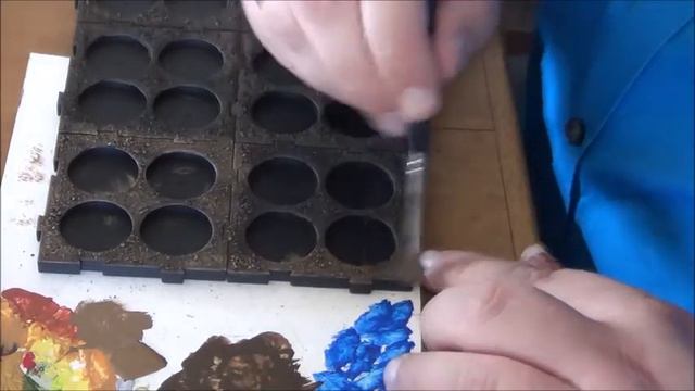 Runewars - Painting the bases смотреть онлайн