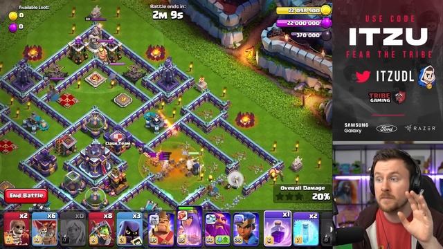 STEP BY STEP GUIDE - DARK AGES QUEEN CHALLENGE (Clash of Clans) смотреть онлайн