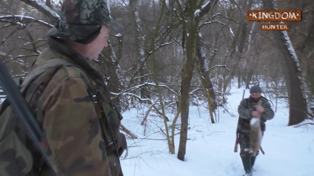 Шикарное закрытие сезона охоты на зайца, три охотника и три трофея. Часть 2 смотреть онлайн