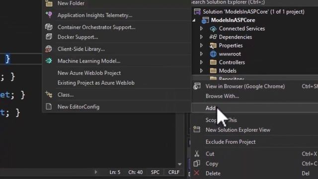 21 | Repository Pattern In ASP.NET Core 6 | ASP.NET Core Repository Pattern | Models (Hindi/Urdu) смотреть онлайн