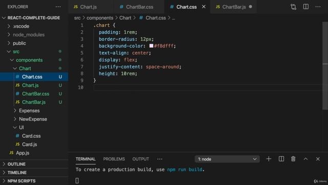 10 Demo App_ Adding a Chart || Full React Course From Scratch || React.js From beginning to advance смотреть онлайн